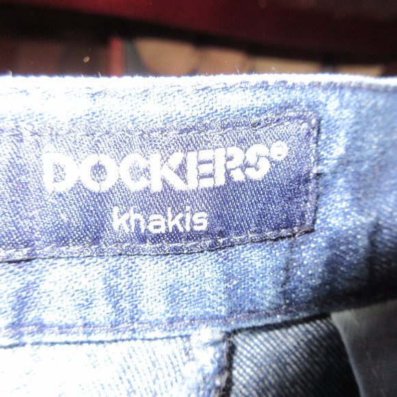 DOCKERS Blue Denim Jeans Khakis W30 - Picture 5 of 6